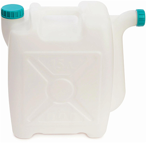 Канистра 15л со сливом пластмассовая