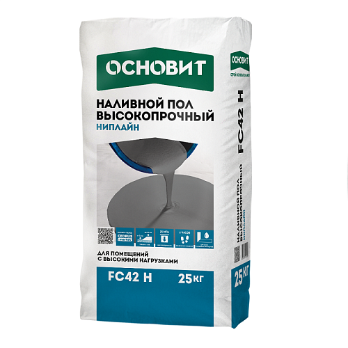 Наливной пол Основит НИПЛАЙН FC42 25 кг купить в Туле - низкие цены от ...