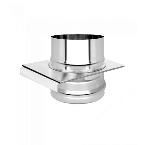 Шибер нерж. задвижной (AISI 430/0,5мм) д.115