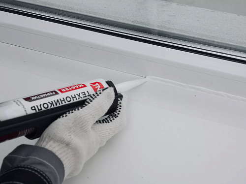 Герметик ТЕХНОНИКОЛЬ ПУ MASTER полиуретановый 310 мл картридж Белый 678005