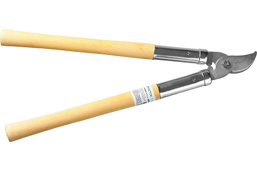 Сучкорез плоскостной с деревянными рукоятками РОСТОК