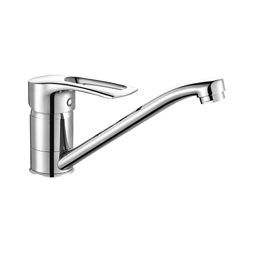 Смеситель для кухни однорычажysq литой излив MELANA F610303 Stello