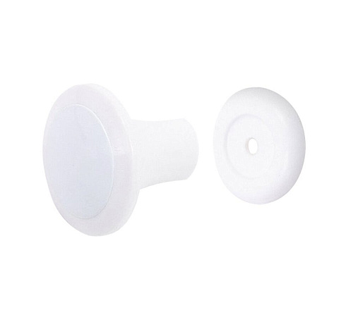 Ручка-кнопка БУ белый