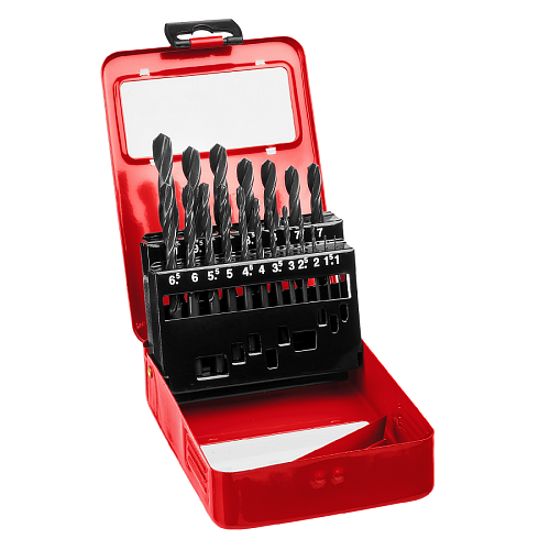 Сверла по металлу набор 1-10мм  ЗУБР МАСТЕР