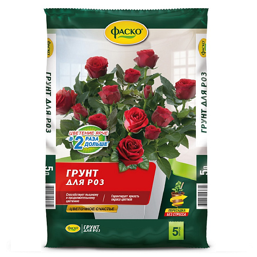 Почвогрунт специализированный Розы Фаско 5л