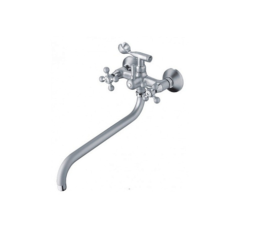 Смеситель для ванны длинный излив хром HB2719