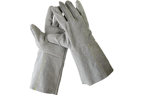 Краги СИБИН из спилка  ХL длина 350 мм