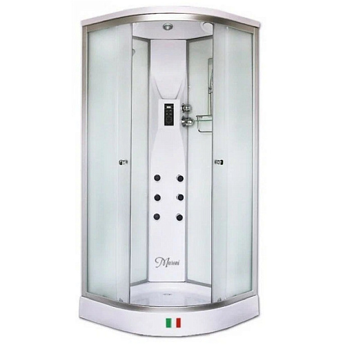 Душевая кабина Maroni Milano WLN-005M матовое стекло с зеркалом