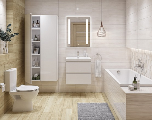 Ванна Cersanit LORENA 150х70 без ножек ультра белая