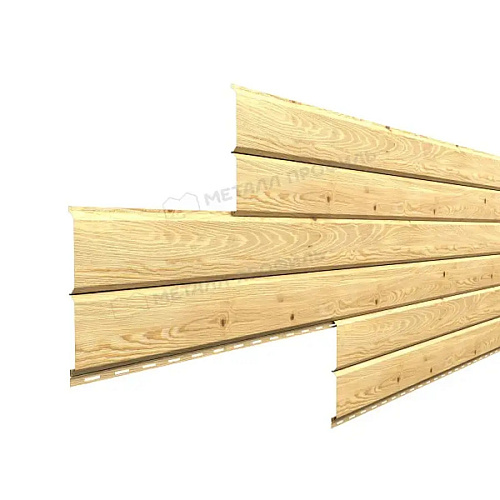 Сайдинг L-брус 15x240 Ecosteel Сосна 0,50мм Сайдинг L-брус 15x240 Ecosteel Сосна 0,50мм