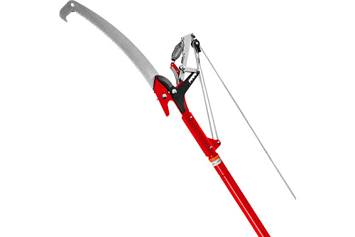 Сучкорез GRINDA  HX-350 штанговый с храповым механизмом и пилой с крючком