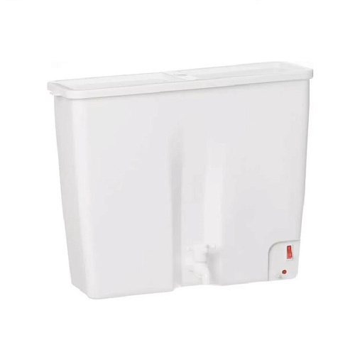 Бачок пластиковый ЭВБО 15л белый дачный электрический