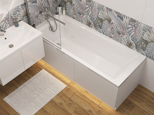 Ванна Cersanit NATURE 170х70 прямоугольная белая