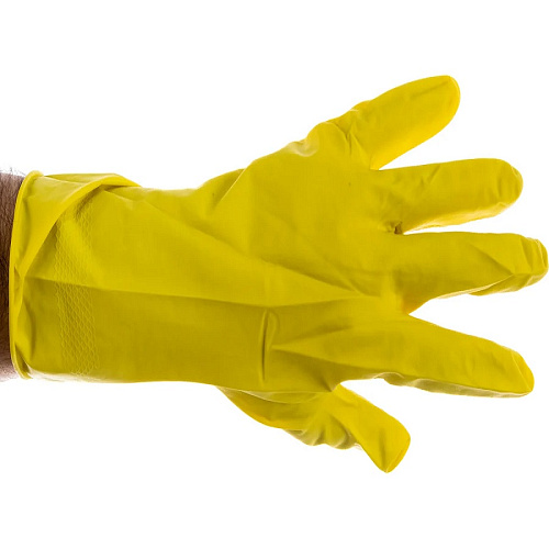 Перчатки хозяйственные латексные СВЕРХПРОЧНЫЕ ХL