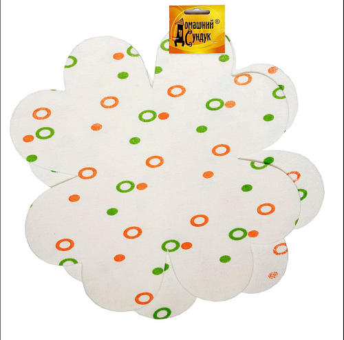 Коврик защитный для хранения сковородок и посуды 2шт Домашний сундук