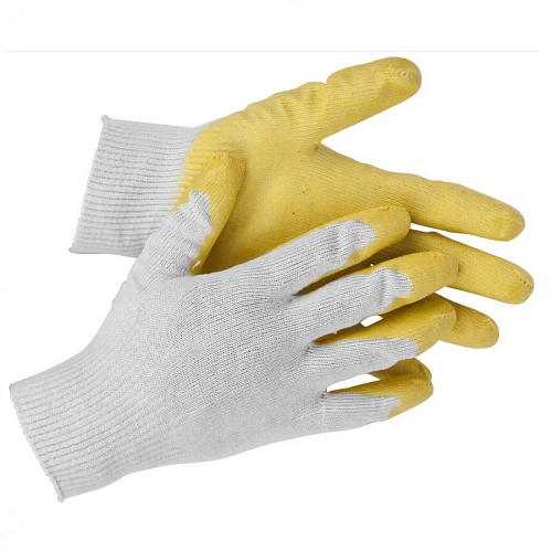 Перчатки с одинарным обливом STAYER PROTECT