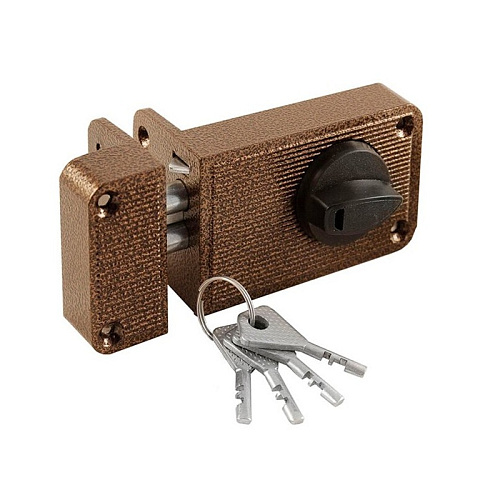 Замок накладной Зенит-ЗН-2-6 (медь)