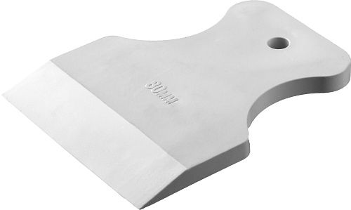 Шпатель STAYER MASTER резиновый белый 80мм