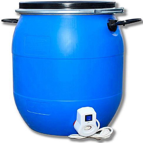 Бочка пластиковая с подогревом 127л