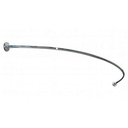 Карниз для ванной TRITON Николь 160х100 нерж.