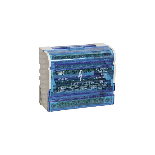 Шина DIN-рейка в корпусе 3L+PEN 4х11