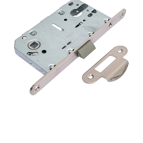 Замок под цилиндр Р85SN никель пластиковый