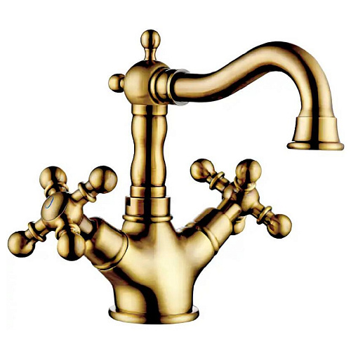 Смеситель для раковины G1389-4 бронза