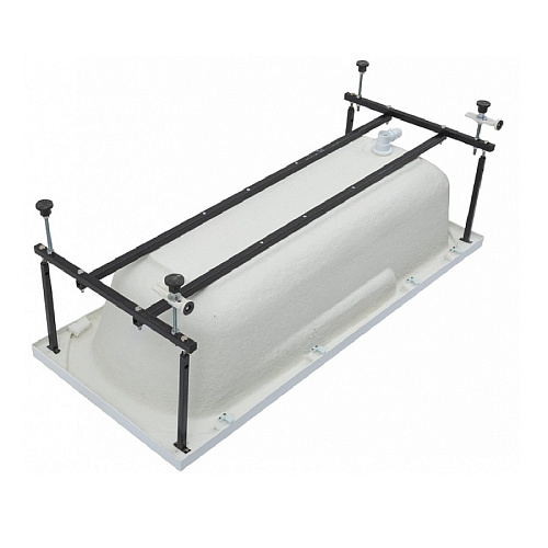 Ванна акриловая AQUANET Extra 170х70 прямоугольная с каркасом 205482