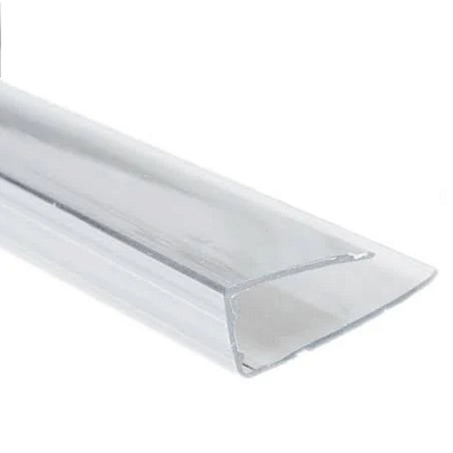 Профиль торцевой для поликарбоната "П" 04 мм L=2,1м прозрачный