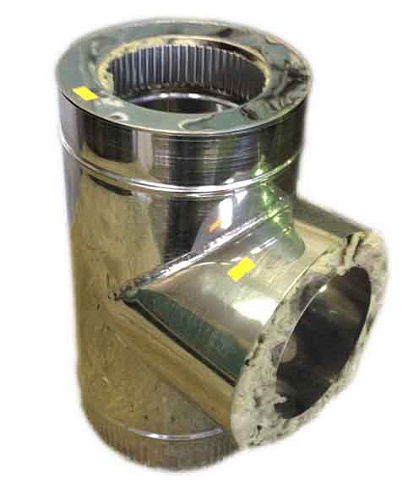 Тройник нержавеющая сталь d115