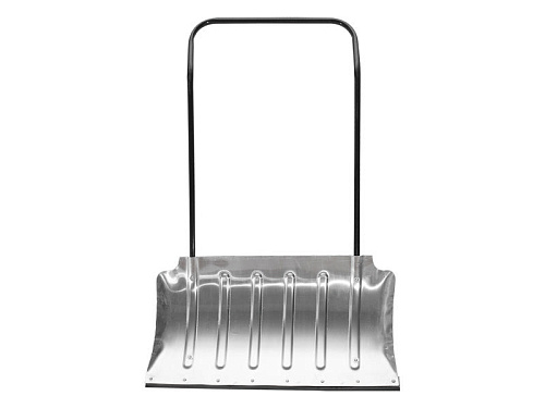 Движок для снега цинк формованный 6 ребер жесткости 750х600х0,8