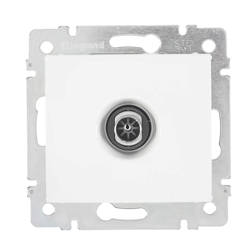 Розетка Legrand ТV открытая установка белая