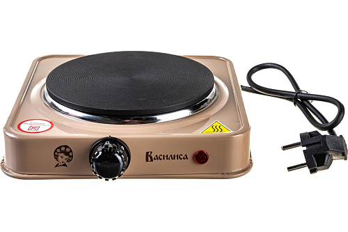 Плита электро ВАСИЛИСА ВА 904  дисковая 1 конфорочная Бежевый