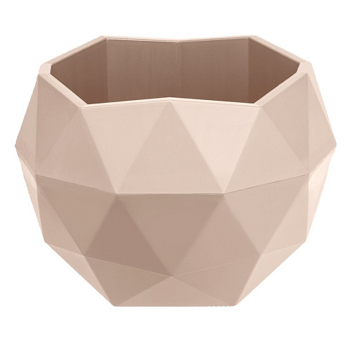 Кашпо Топаз 1,2 л пудровый