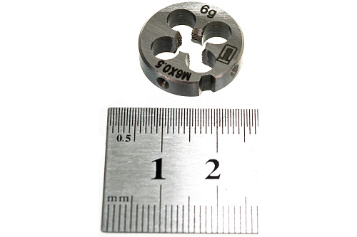 Плашка М6х0,5мм СИБРТЕХ