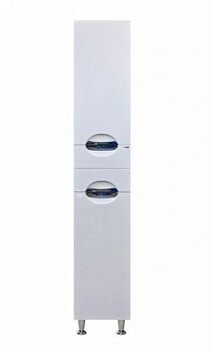 Пенал Орхидея 35 белый левый