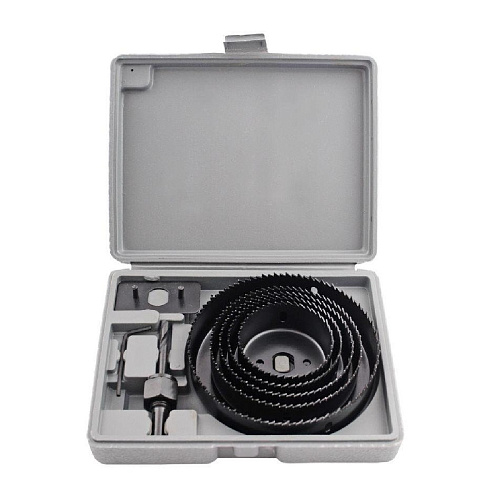 Набор кольцевых пил по дереву 64-127 4 насадки