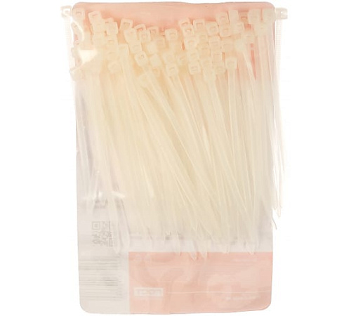 Хомуты нейлоновые ЗУБР КС-Б1 2,5х80мм белые