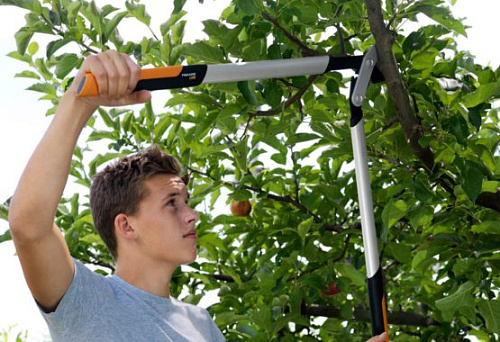 Сучкорез плоскостной малый  FISKARS 570мм PowerGear LX92