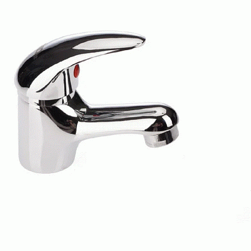 Смеситель для умывальника д.35 короткий носа Sanonix