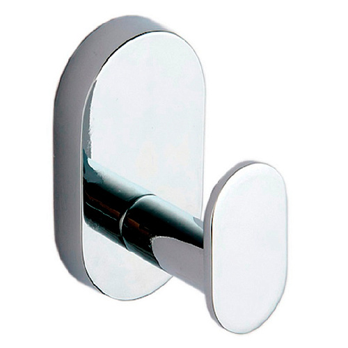 Крючок FLORA одинарный хром Крючок FLORA одинарный хром