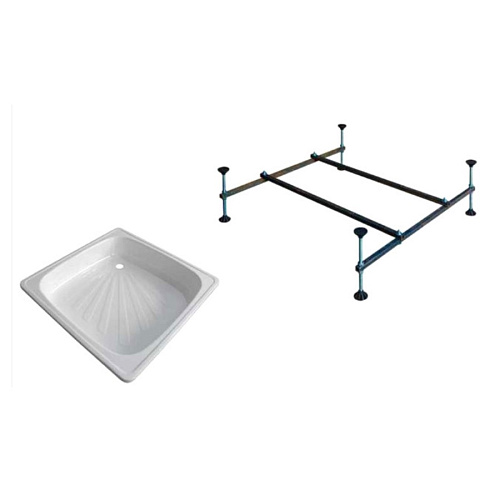 Подставка под эмалированный поддон 80х80