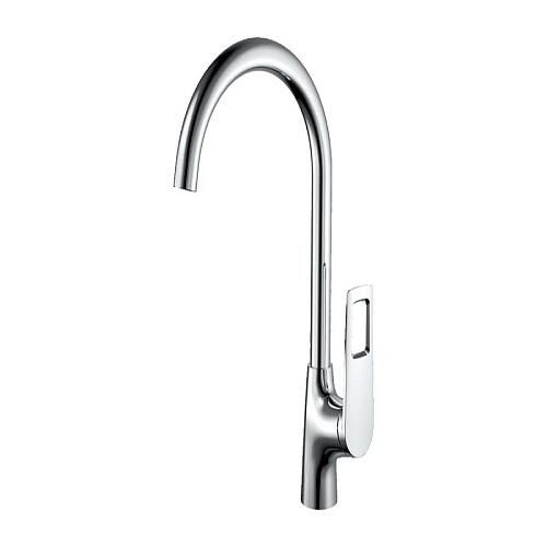 Смеситель для ванны, длинный излив, нерж.сталь VALFEX Андромеда (10)