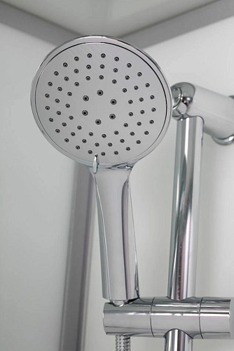 Душевая кабина Esbano ESKB100PR 100x100x210см, профиль хром матовый, стекло рифленое