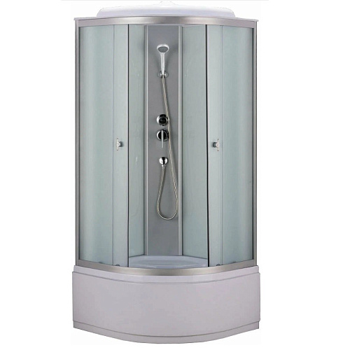 Душевая кабина Niagara NG 7309-14 100х100х215 матовое стекло высокий поддон 