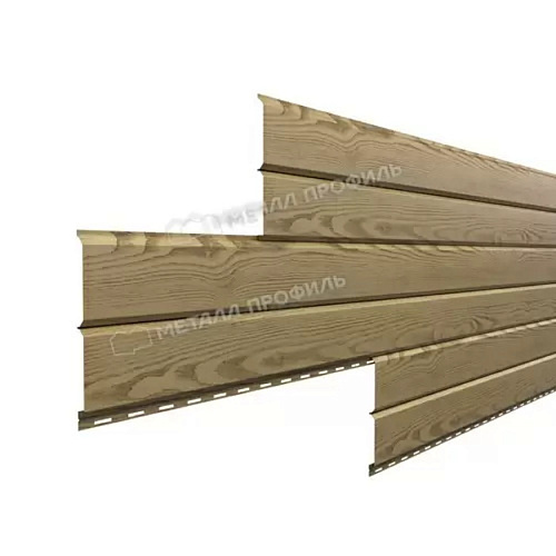 Сайдинг L-брус 15x240 Ecosteel MA Сосна 0,50мм Сайдинг L-брус 15x240 Ecosteel MA Сосна 0,50мм