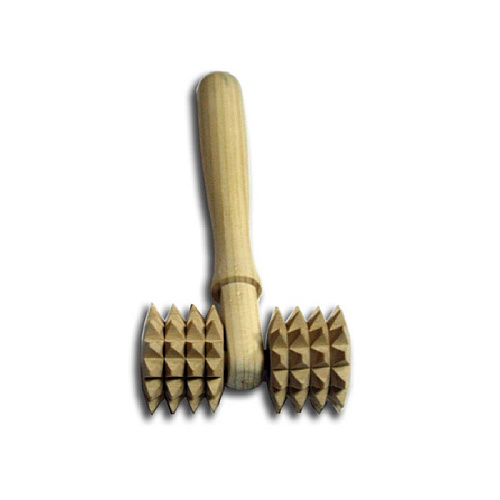 Массажер с зубчатыми роликами для тела