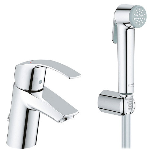 Смеситель для умывальника GROHE EUROSMART с гигиеническим душем Смеситель для умывальника GROHE EUROSMART с гигиеническим душем