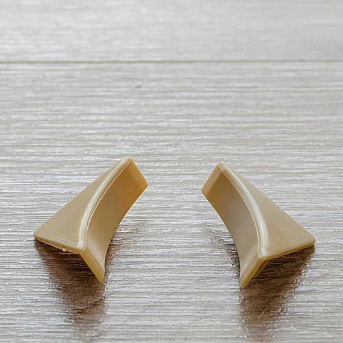 Заглушки к плинтусу для столешниц Идеал бежевый