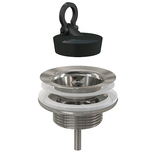 Выпуск для умывальника 5/4 цельнометалический Alca Plast